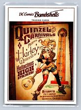 Harley Quinn - 2017 Cryptozoic DC Bombshells Copper Deco foil parallel card A11 picture