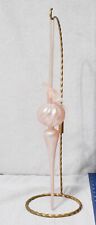 Vintage Victorian Christmas PINK Ornament Icicle Finial 11