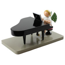 Handcrafted Wooden German Wendt & Kuhn Sitting Blonde Angel Grand Piano picture