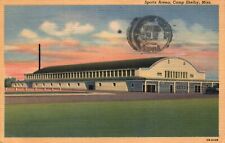 Vintage Postcard- 2BH209 Sports Arena, Camp Shelby, Miss. Cancellation 1951 picture