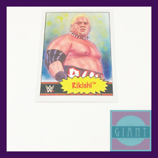 2021 Topps WWE Living Set Rikishi No 71 Pro Wrestling Trading Card Online Only picture