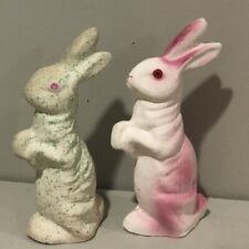 Vintage Paper Mache Easter Bunny Rabbit Lot Nice Ones picture