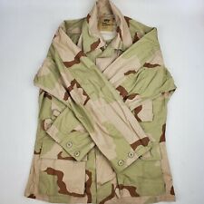 Vintage Military 3 Color Desert Camo Combat Coat Sz XSmall XShort Made In USA picture