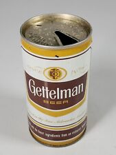 Vintage Gettelman Beer 12oz Crimped Steel Can Miller Brewing Milwaukee WI picture