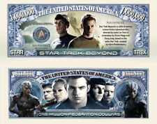 50 Pack Star Trek Beyond 1 Million Dollar Bills Funny Money Collectible Novelty picture