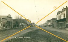 1912 Goldendale WA Wash Washington Klickitat County main street # 2 Patton card picture
