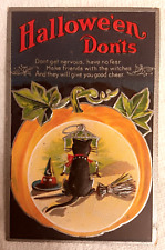 1913 Vintage Halloween Post Card M L Jackson 