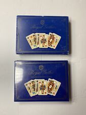 Royal Gothic Historical Playing Cards Discovery Toys Vintage NIP Sealed 2 Decks picture