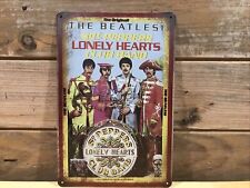 The Beatles Sgt Peppers Lonely Album Art Tin Metal sign 8