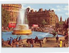 Postcard Fountain in Trafalgar Square, London, England picture