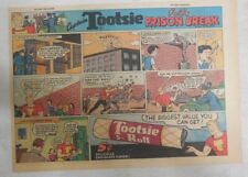 Tootsie Rolls Ad: Captain Tootsie by Bill Schreiber from 1950 Size 7 x 10 inches picture