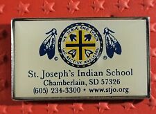 St Joseph's Indian School Pin Chamberlain, SD 57326Lapel Hat Pin picture