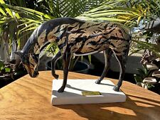 Equestrian Lovers HORSE FEVER  #8325 Siam Figurine From Ocala FL Signed Box NICE picture