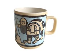 Vintage Hornsea The Worlds Best Grandpa Pottery Mug 1970s John Clappison picture