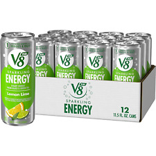 V8 +SPARKLING ENERGY Lemon Lime Energy Drink, Made with Real Vegetable and Fruit picture