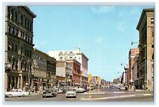 c1930 North Street Pittsfield Massachusetts MA Vintage Unposted Postcard picture
