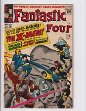 FANTASTIC FOUR #28 (1964) FN- Early X-Men Appearance - KIRBY + LEE picture