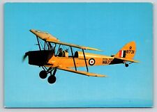 de Havilland Tiger Moth RAF WARBIRD BIPLANE 4X6 Postcard picture