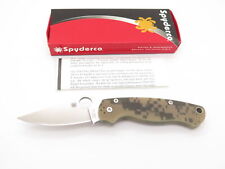 Spyderco USA SPC81GPDC2 Paramilitary 2 DigiCamo G10 S30V Folding Pocket Knife picture