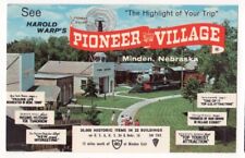 Minden Nebraska c1960's Harold Warp's Pioneer Village, museum, Roadside America picture