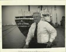 1992 Press Photo Eugene F. McCormick, President, Lykes Bros Steamship picture