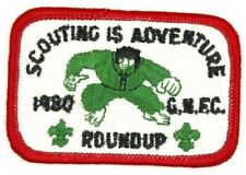 1980 Roundup Greater Niagara Frontier Council Patch Boy Scouts BSA picture