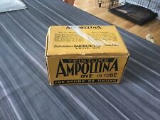 Vintage Fabric Ampillina Dye teintex box 12 tubes picture