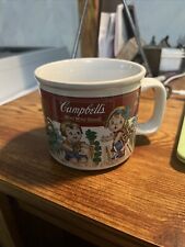 Vintage 1993 Westwood Campbell’s Mug Kids Garden Carrot 12 oz Great Condition picture