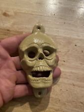 Skull Bottle Opener Skeleton Man Cave Decor Soda Beer Collector BBQ CAST IRON picture