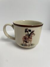 Montana Lifestyles Cowboy Reflections Vintage Coffee Cup Used Discontinued picture