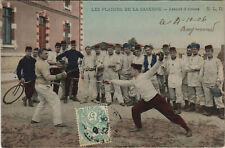 PC SPORTS, THE PLEASURES OF THE BARRACKS, Vintage Postcard (B40532) picture