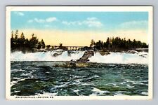 Lewiston ME-Maine, Lewiston Falls, Antique, Vintage c1920 Souvenir Postcard picture