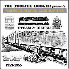 Railroad Record Club Rarities - 1953-55 Steam & Diesel Train  Audio on CD picture