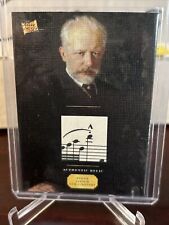 2023 Pieces Of The Past Pyotr Ilyich Tchaikovsky Artistry Canvas Sheet Relic C picture
