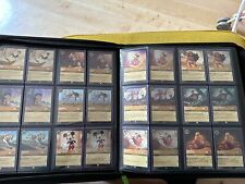 Disney Lorcana TCG The First Chapter Master Set 1 Foil 1 Non 408 Cards + Folder picture