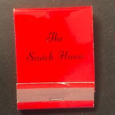 The Scotch House East Lansing Tweeds Tartans Vintage Full Matchbook c1950s-60's picture