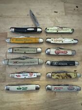 Vintage Pocketknife Lot Knife x12 Northrup Trojan Pfizer Jacques Pioneer Keltgen picture