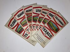 Texaco vintage Road maps 1960’-70’s picture