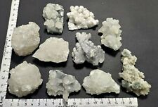 stunning lot of raw chalcedony stalactite plate display mineral specimen 1280 picture