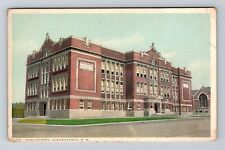 Albuquerque NM-New Mexico, High School, Vintage Postcard picture