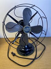 VTG 1920’s Western Electric Black 13in Model 7804 Fan “Tested” picture