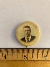 Vintage Teddy Roosevelt pin picture