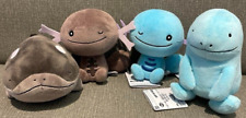 Pokemon Relaxing Time Wooper Quagsire Clodsire Plush Doll Set of 4 13cm New picture
