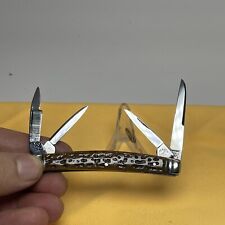 vintage WR Case & Sons cutlery co Congress knife Rogers pick bone 1902-1905 picture