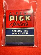MATCHBOOK - ALBERT PICK HOTELS - FORT HAYES HOTEL - COLUMBIA, OH - UNSTRUCK picture