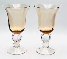 Set Of 2 Lenox Colore Siena  Water Goblet Glasses 5645064 PERFECT CONDITION  picture