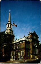 Christ Church in Philadelphia PA 1956 Vintage Chrome Postcard B27 picture
