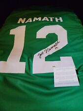 Joe Namath Autographed Green Custom Football Jersey New York Jets W/COA picture