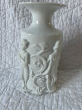 Vintage Art Deco 1930s Konigl pr Tettau Royal Tettau White Porcelain 9” Vase picture