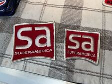 Super America Patches Vintage SA Uniform SuperAmerica Auto Racing picture